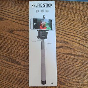 NIB GEMS Universal Telescoping Selfie Handle Stick With Shutter Button  GRAY